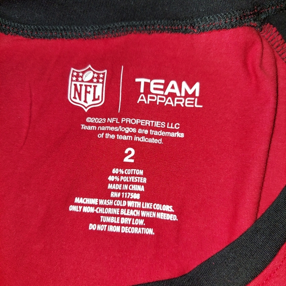 Cotton Boatneck Varsity Tee Cotton Boatneck Varsity Tee - Picture 5 of 10